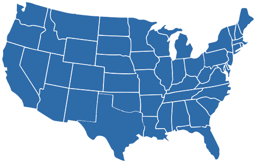 Blue-USA-Map